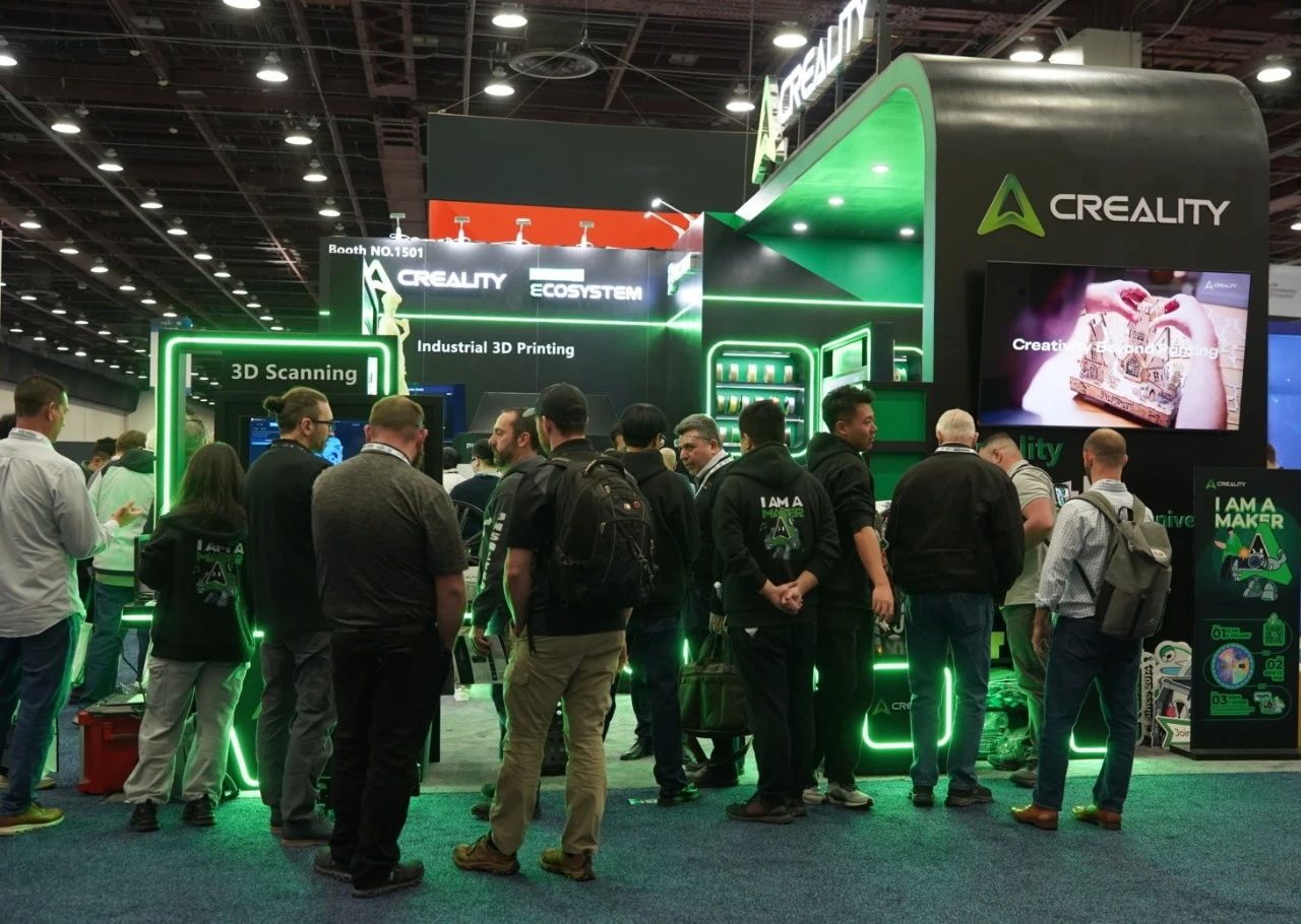 創(chuàng)想三維亮相Rapid+TCT 2025展會，創(chuàng)新成果閃耀全場！